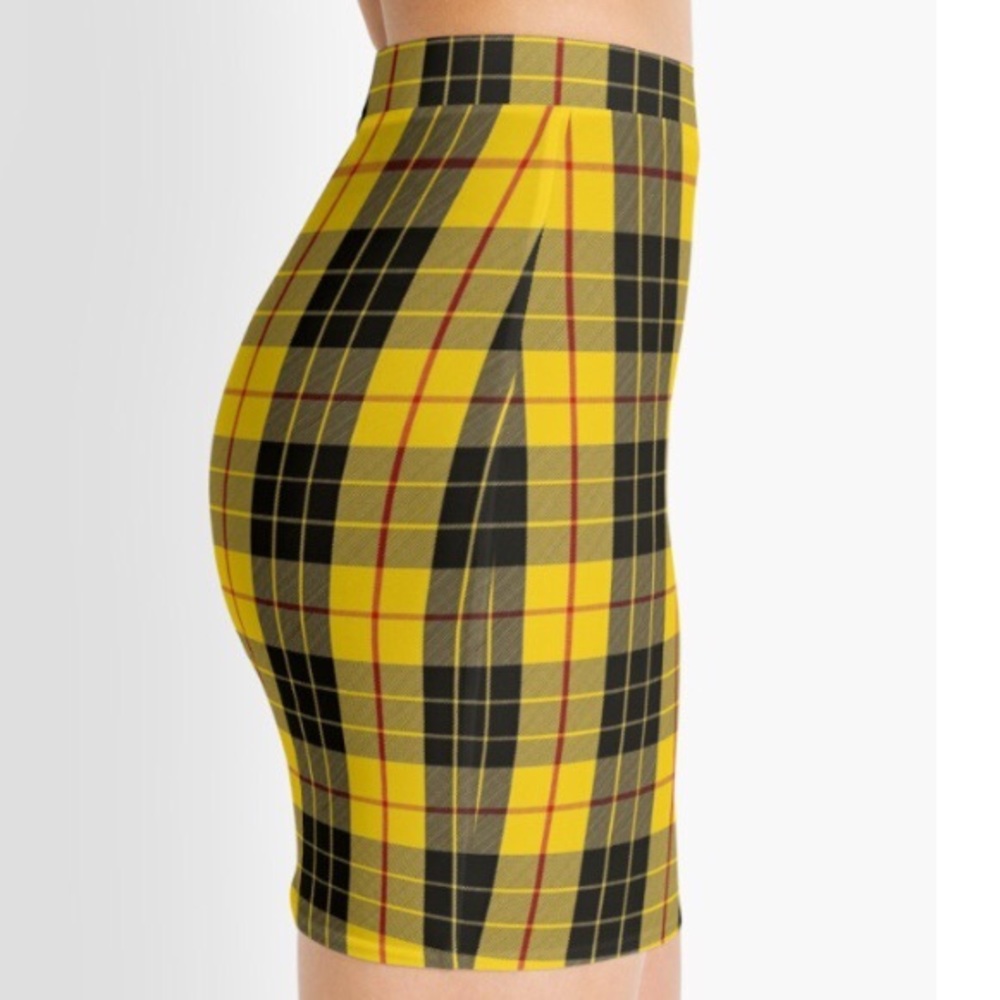 Vintage McLeod Plaid checkered Skirt 8 - Picture 1 of 7